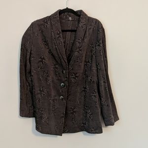 J Jill Gray Blazer